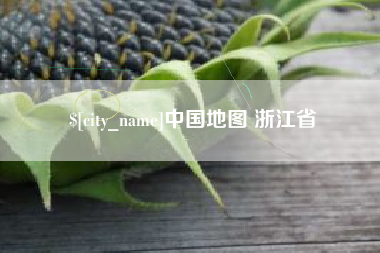 府谷中国地图 浙江省