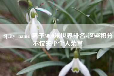 府谷男子5000米世界排名-这些积分不仅关乎个人荣誉