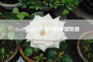 府谷九宫对应中国地图