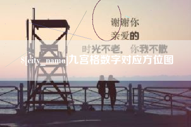 府谷九宫格数字对应方位图