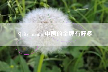 府谷中国的金牌有好多