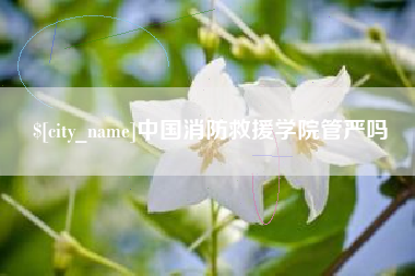 府谷中国消防救援学院管严吗