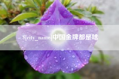府谷中国金牌都是啥