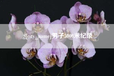 府谷男子5000米纪录