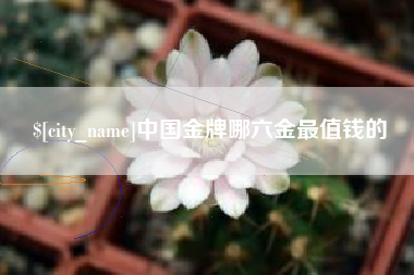 府谷中国金牌哪六金最值钱的