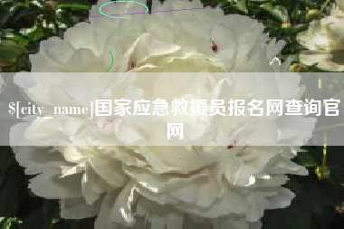 府谷国家应急救援员报名网查询官网