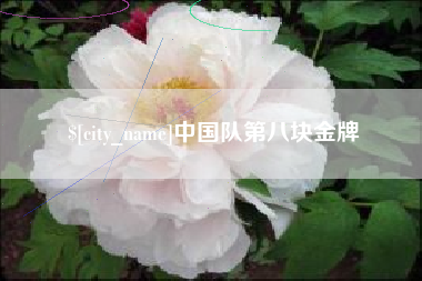 府谷中国队第八块金牌