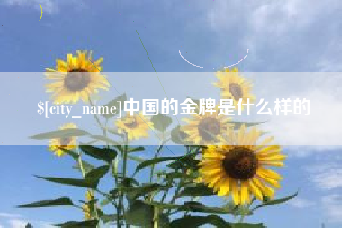 府谷中国的金牌是什么样的