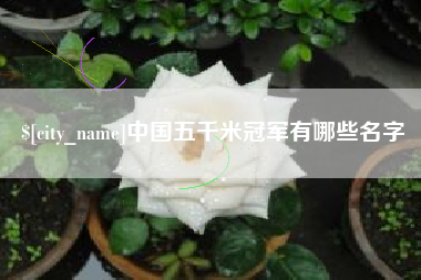 府谷中国五千米冠军有哪些名字